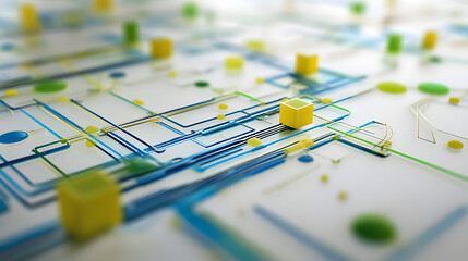 Fototapeta premium AI,Concept map, technological concept map, smart agriculture, smart healthcare, design, concept, illustration, background, art, pattern, texture, energy, technology, digit, vector, animation, business