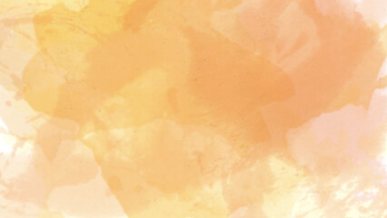 Warm orange and yellow watercolor blend with soft textures, creating an inviting and artistic background.