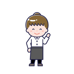 ホールスタッフ／女性 04