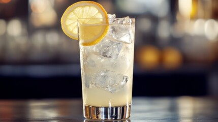 Refreshing Lemon Cocktail