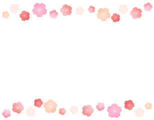 Fototapeta premium 春らしくて可愛い桜のフレーム素材 8
