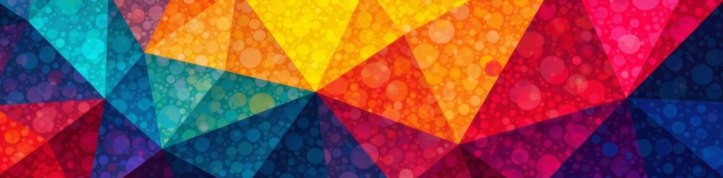 Modern geometric pattern with progressive pride colors and textures, diversity, pattern