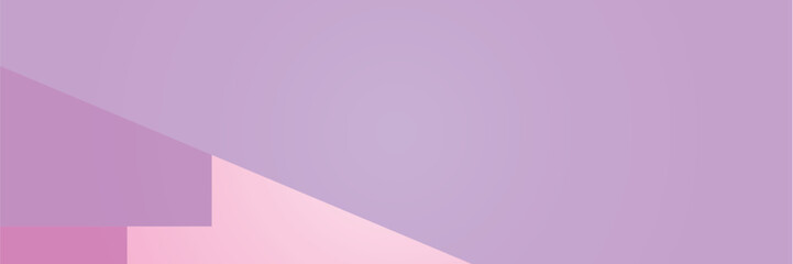 Obraz premium Abstract geometric shapes in soft pastel shades of purple and pink
