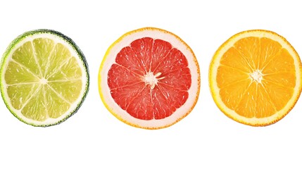Freshly sliced citrus fruits showcasing vibrant colors and refreshing flavors for a healthy lifestyle