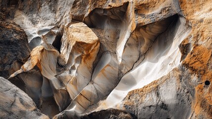 Abstract Rock Formation Texture