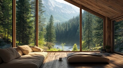Cozy Cabin with Scenic Mountain View