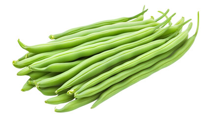 Fresh Green Pods A Vibrant Bunch of Tender Vegetables for Healthy Cooking and Culinary Creatio