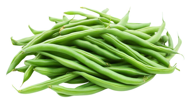 Fresh Green Vegetables A Vibrant Heap of Tender Pods Perfect for Cooking and Healthy Eating