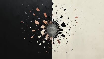 Dynamic Contrast of Shapes and Colors