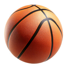 Realistic Basketball Image  High Resolution Sports Ball PNG