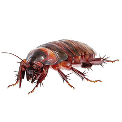 Obraz premium cockroach isolated on white background isolated on transparent background png 