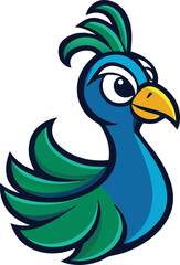 cartoon bird with a bird