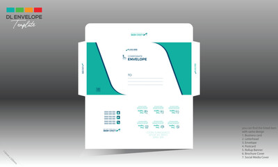 envelope layout design for any use