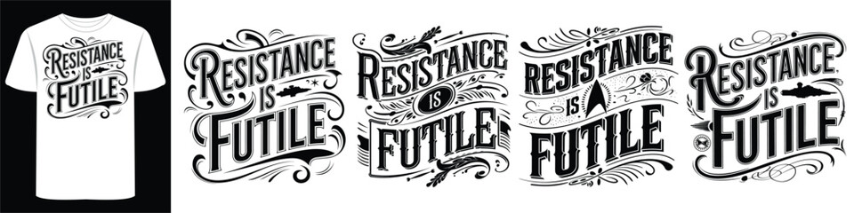 Obraz premium Bold T-Shirt Graphics with Comic Vibes and Vintage Typography That Explode with Style