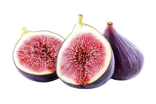 figs fruit halved ripe sweet dessert