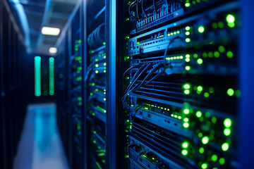 Data center and network devices in high performance operation