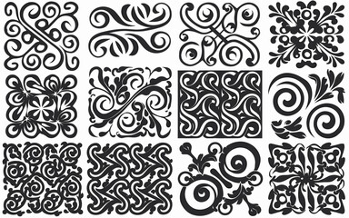 pattern, seamless, vector, circle, wallpaper, design, texture, art, illustration, swirl, decoration, ornament, round, black, spiral, fabric, style, geometric, retro, shape, textile, tile, flower, pape