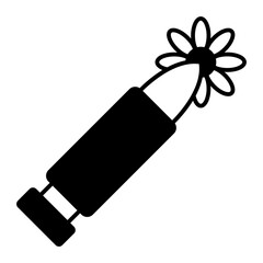 bullet black icon