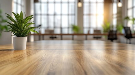 Blurred modern business office building for business background. Blur futuristic business office.	