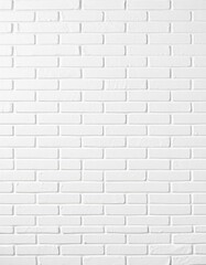 Clean white ceramic brick tile wall texture, subtle grout lines, ceramic tile, white wall, surface