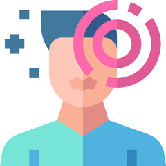 dizzy Illustration on a white background.