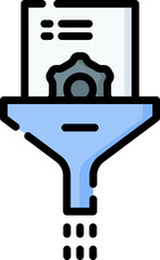 filter (2) Illustration on a white background