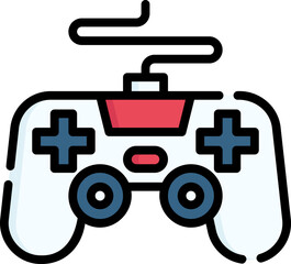 game controller (2) Illustration on a white background