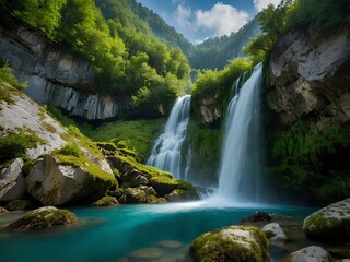 Slap Savica: Slovenia&rsquo;s Unique A-Shaped Waterfall, Where Pristine Alpine Waters Emerge From a Hidden Cave and Cascade Down Limestone Cliffs Into an Emerald Pool Below