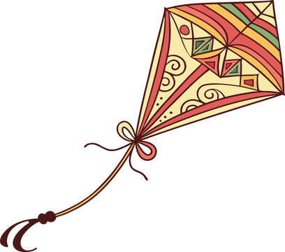  Colorful Kite vector 