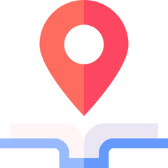 Fototapeta premium library Illustration on a white background.