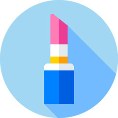 lipstick Illustration on a white background.