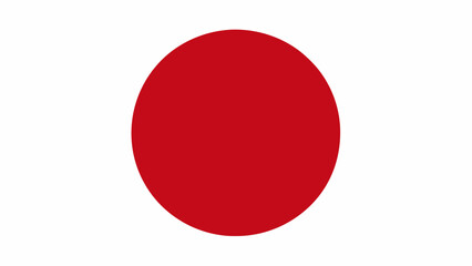 Japan Flag SVG Vector - High-Quality Editorial Image