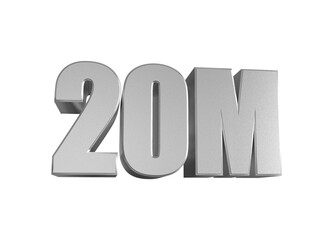 Silver Followers Milestone Social Media