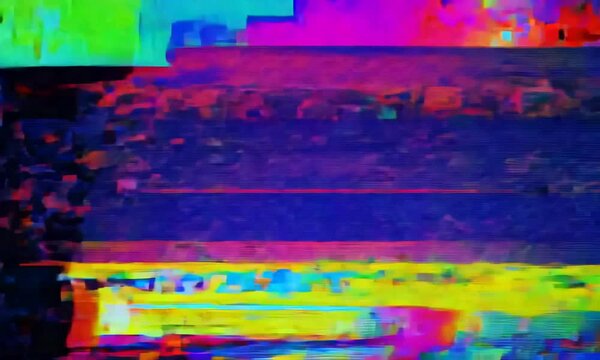 animation glitch retro background with noise texture