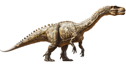 Fototapeta premium Ancient Majesty: Iguanodon's Prehistoric Stance