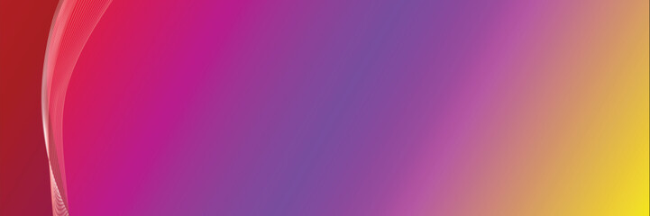 Abstract Gradient Background with Curving Lines