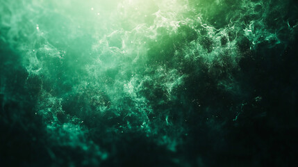 Fototapeta premium Vintage or distressed look achieved with a subtle green gradient background and grainy texture effect