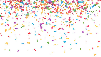 Colorful Confetti PNG &ndash; Party Celebration Transparent Background Image