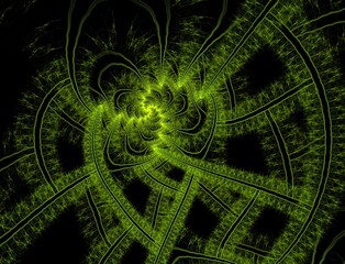 Imaginatory fractal abstract background Image