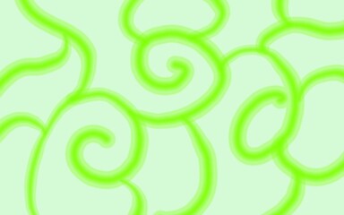 abstract green background with circles