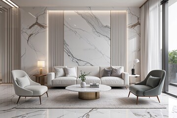 Minimalist White Marble Design Ideas for Contemporary Home Interiors