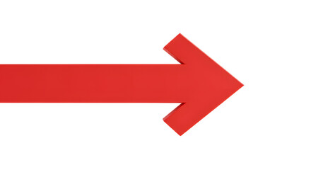 Red arrow illustration. Red arrow symbol. Red arrow icon. Arrows vector. Vector illustration