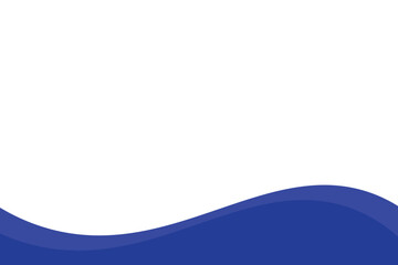 Obraz premium blue wave background 
