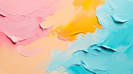 Colorful Paint Swirls Texture Abstract, art , background