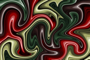 abstract liquify pattern. colorful illustration 