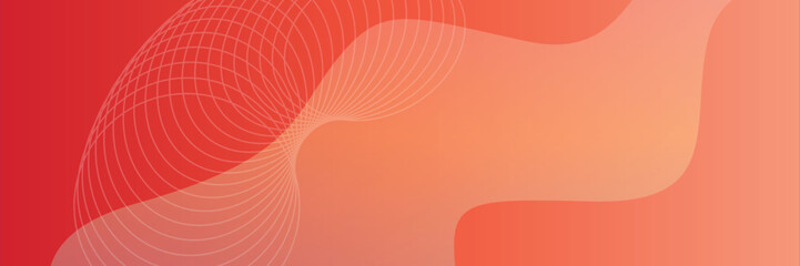 Abstract Gradient Background with Intertwined Lines