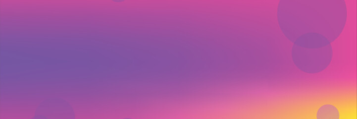Abstract gradient background with soft circles
