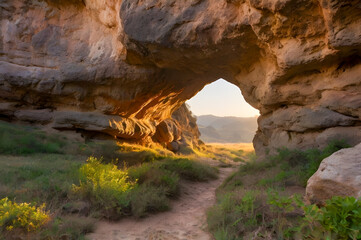 cave in the mountains