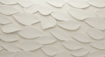 The surface is clearly textured, featuring a pattern of raised, leaf-like or petal-like shapes that are closely packed together.