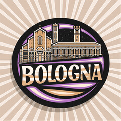Vector logo for Bologna © mihmihmal